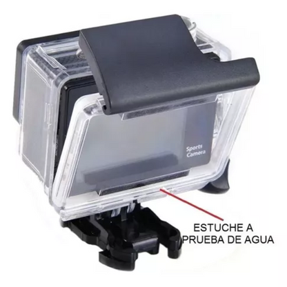 Cámara para Motos HD 1080p Resistente al Agua 30m